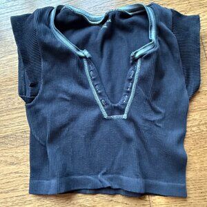 Out from Under for Urban Uutfitters black crop top, size M/L